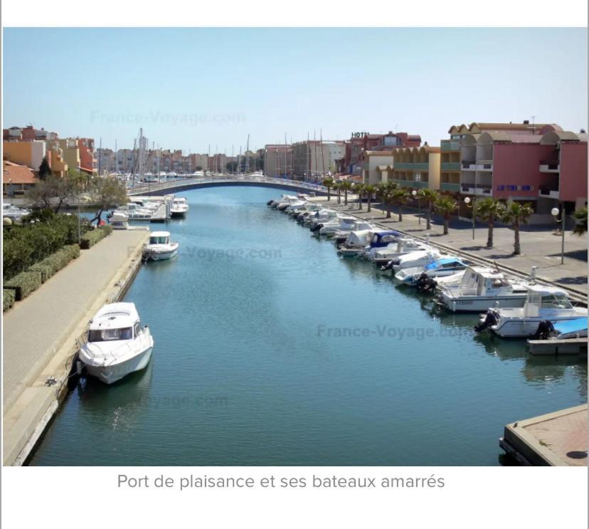 Très bel appartement mezzanine de 37m2 refait à neuf Gruissan Extérieur photo